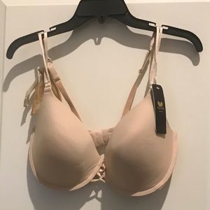 Wacoal NWT Contour Push Up Convertible Nude Bra
